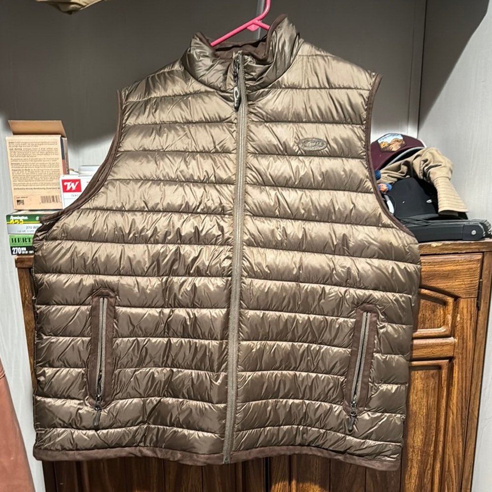 Men's Drake Brown Vest XXL